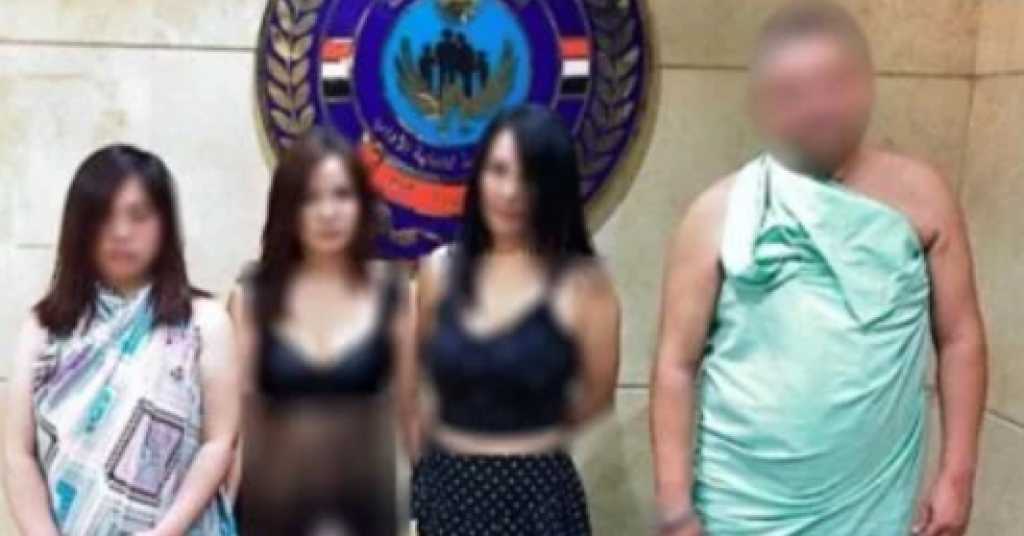 ضبط شبكة لاستغلال مسكن في المعادي بأعمال منافية للآداب
